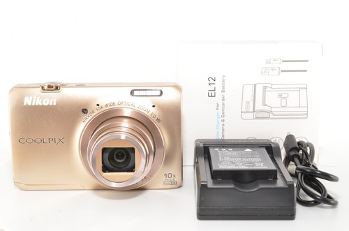Nikon coolpix s6300 gold - s6300,