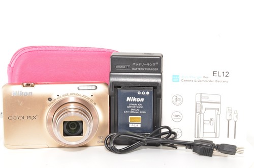Nikon coolpix s6300 - nikon, gold