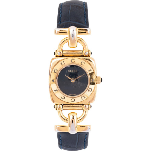 Gucci gold tone - gucci, leather