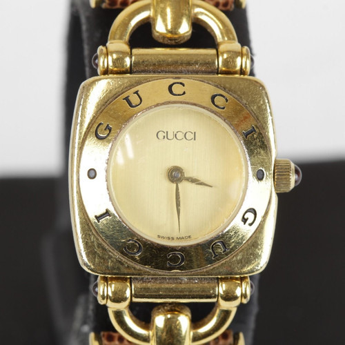 Gucci 6300l horsebit damenuhr - 6300l,