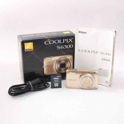 Nikon coolpix s6300 gold - nikon,