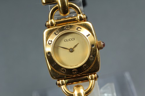 Exc gucci 6300l 21mm - gucci, gold