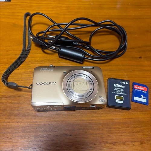 Nikon coolpix s6300 gold - nikon,