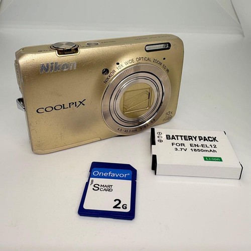 Nikon coolpix s6300 gold - nikon,