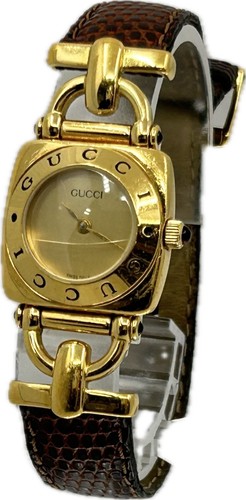 Gucci 6300l swiss made gold - gucci,