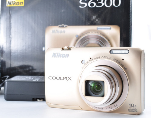Nikon coolpix s6300 gold - s6300,