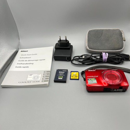 Nikon coolpix s6300 red - coolpix,