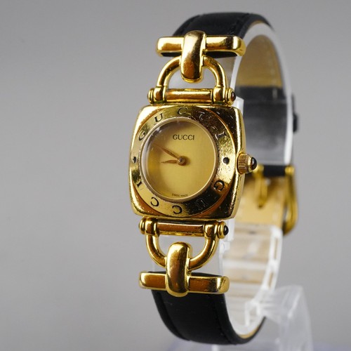 Gucci damenuhr 6300l gold - 6300l, 21mm